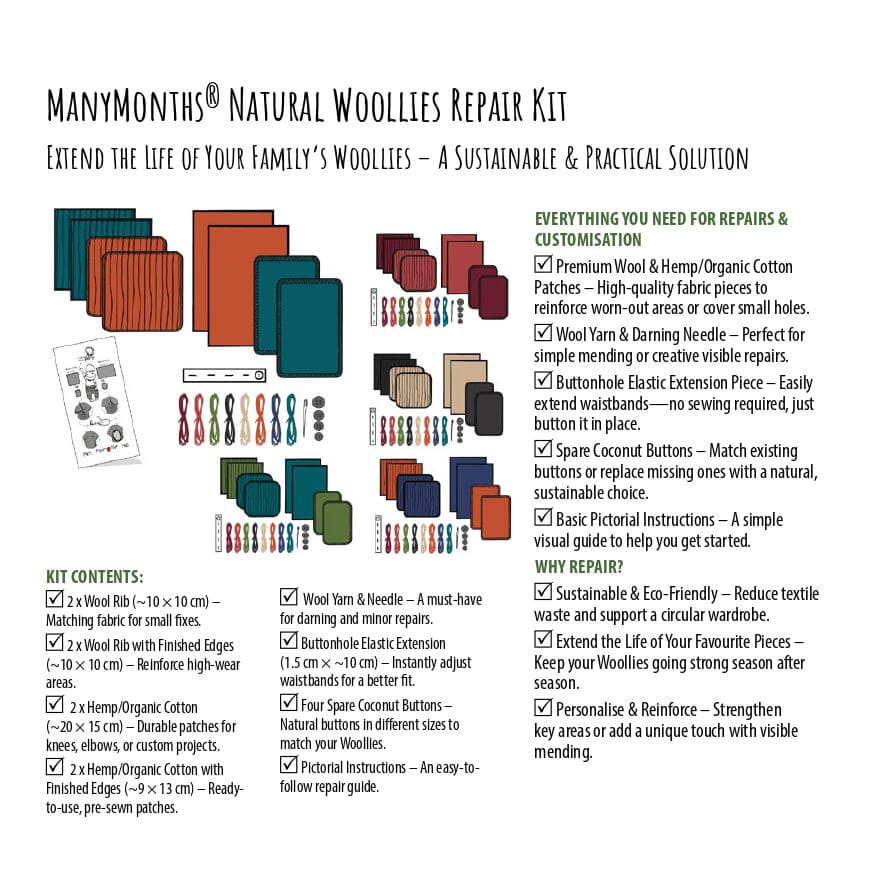 PRECO MANYMONTHS - Kit de réparation