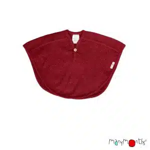 ManyMonths - Cape / poncho en laine mérinos pour enfant