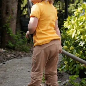 ManyMonths ECO - Pantalon / short 2-en-1 en chanvre pour enfant