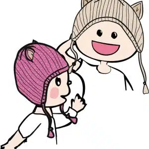 PRECO MANYMONTHS 2627 - Bonnet avec oreilles de chat