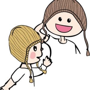 PRECO MANYMONTHS 2627 - Bonnet "earflap beanie" original