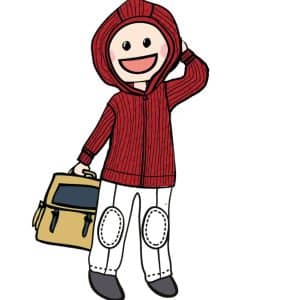 PRECO MANYMONTHS 2627 - Gilet à capuche zippé en laine mérinos